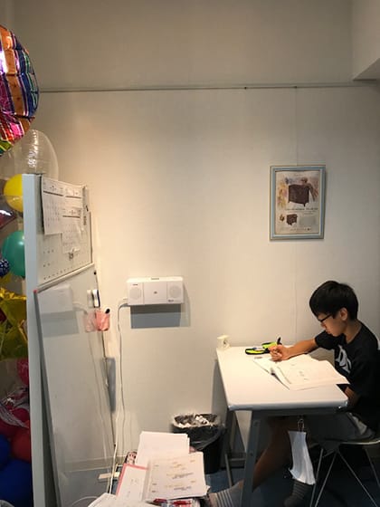 待合室も完備!